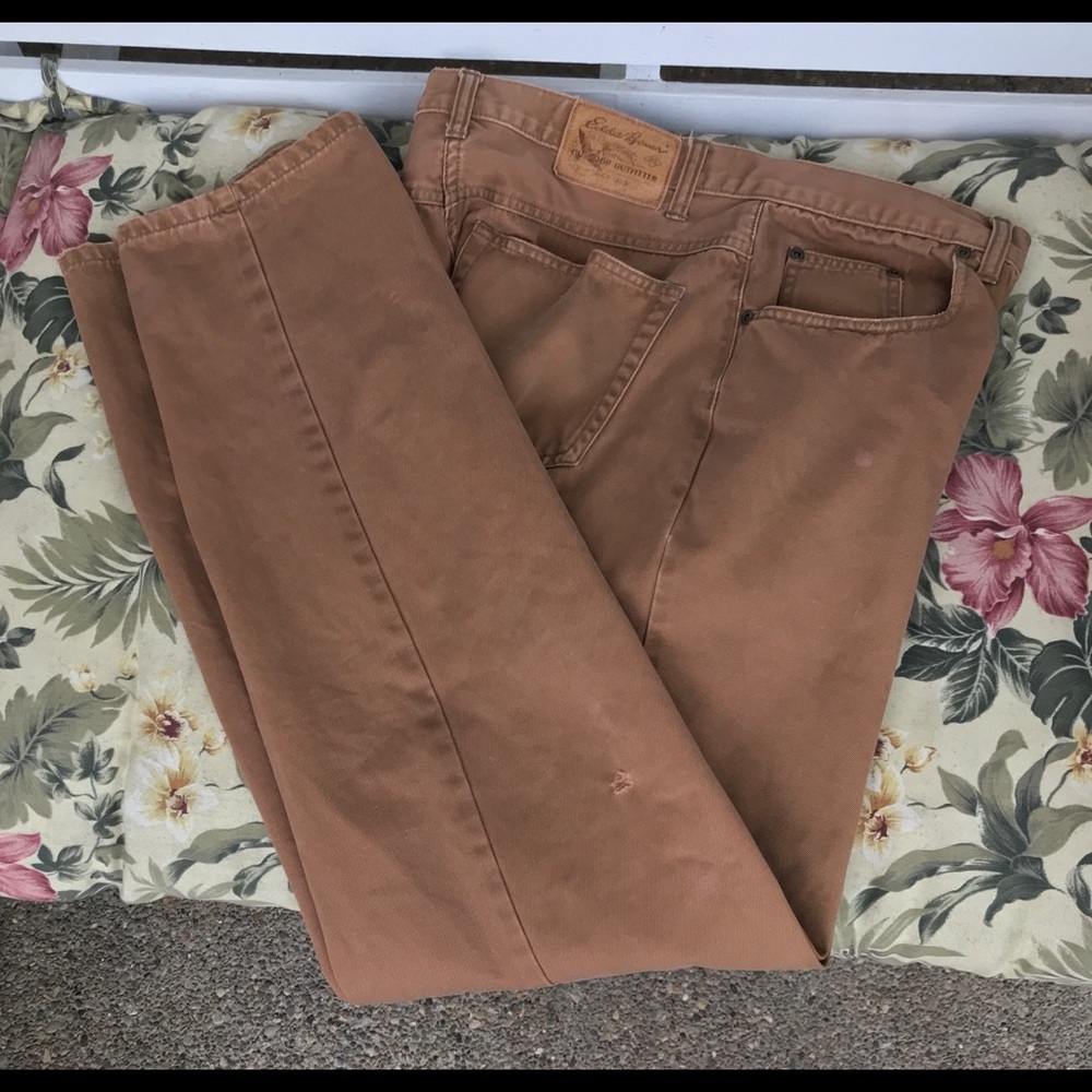 Eddie Bauer heavy duty outdoor pants/jeans 33/34
